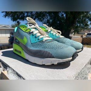 Nike Air Max 90 Jacquard Premium QS Turquoise/Volt 669822-300.